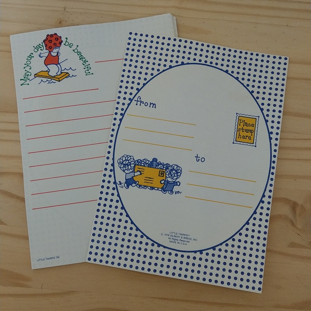 Vintage Stationary, Set of 17
